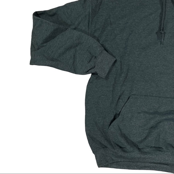 Mens hoodie big 5 new with tags size medium 1 pocket gray long sleeve SKU 173 - Picture 3 of 11